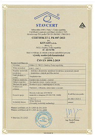 ČSN EN ISO 1090-2:2019